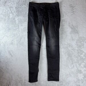 Rock by‎ ROCK REVIVAL Juliet Skinny Jeggings Women's 27 Black Dark Wash